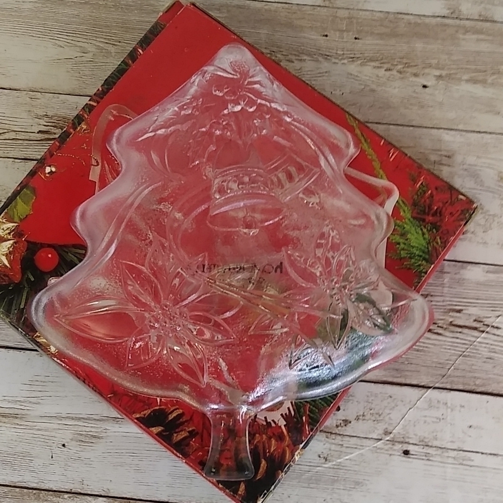 Two Christmas tree tray server 7.5 in - Picture 5 of 6